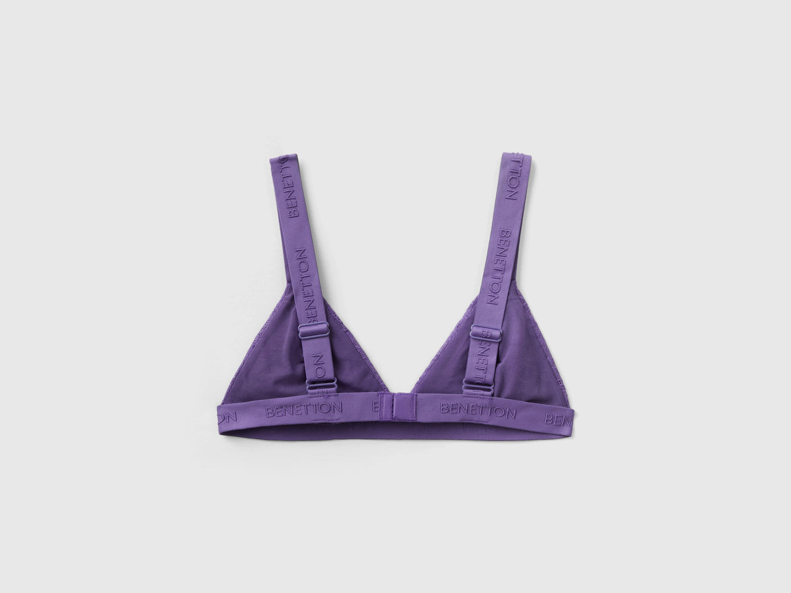 Reggiseno a triangolo in pizzo da donna viola 2 | Benetton Outlet