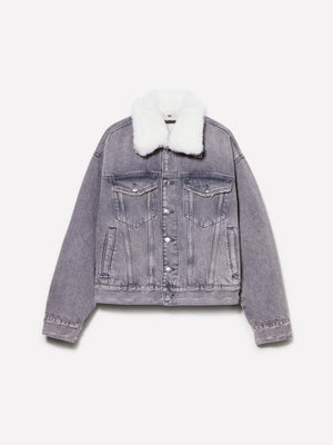 Giubbotto di jeans imbottito