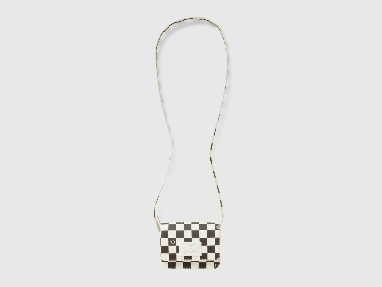 Be Bag mini a quadri e da bambina multi-color | Benetton Outlet