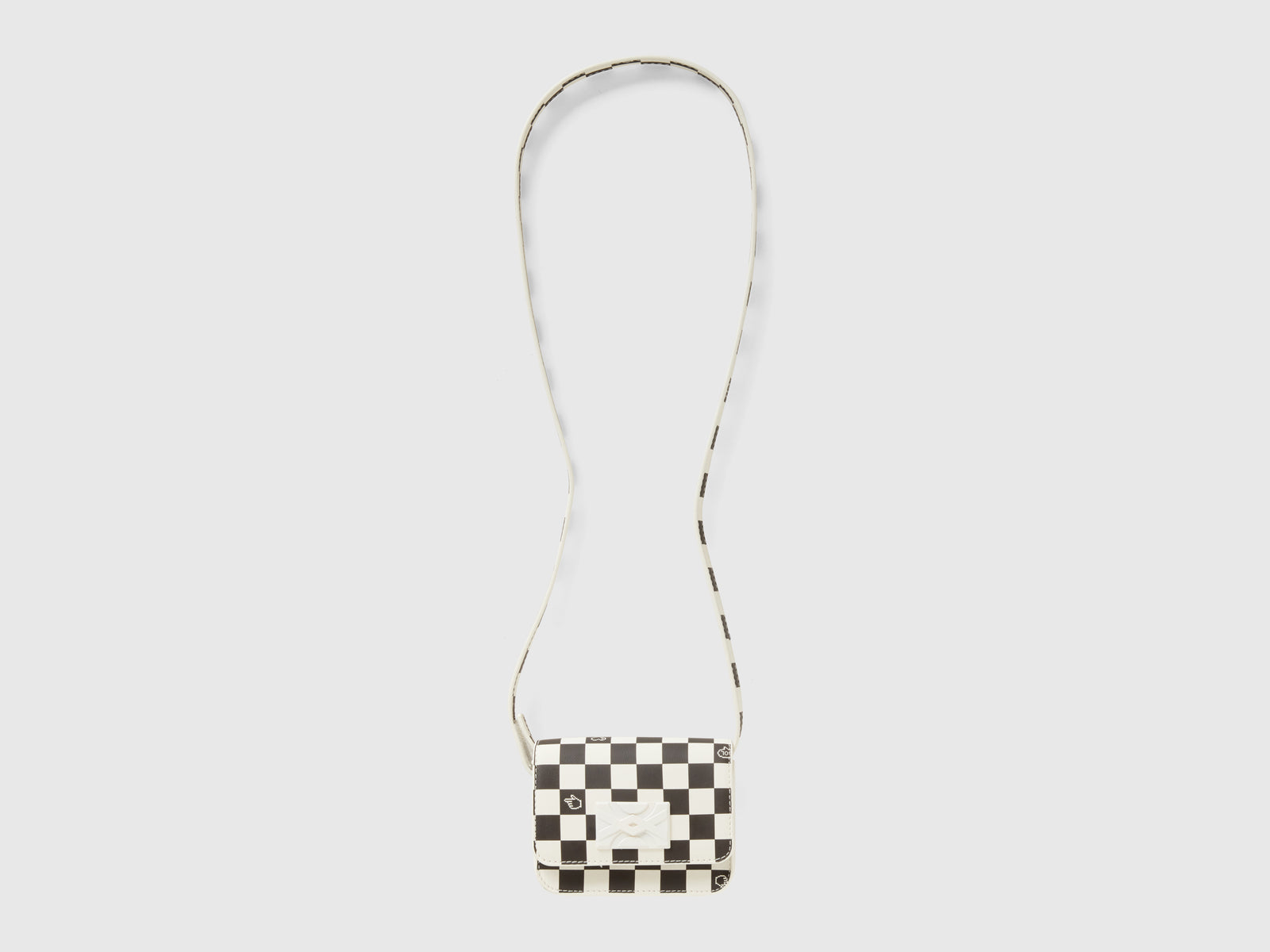 Be Bag mini a quadri e da bambina multi-color | Benetton Outlet