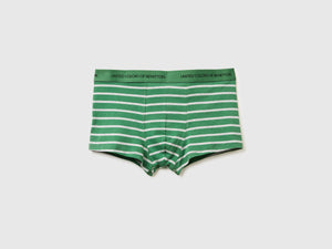 Boxer a righe in cotone stretch