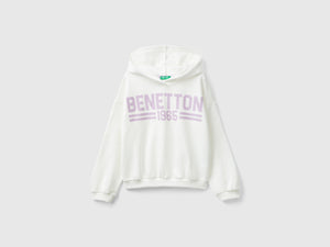 Felpa con cappuccio 100% cotone