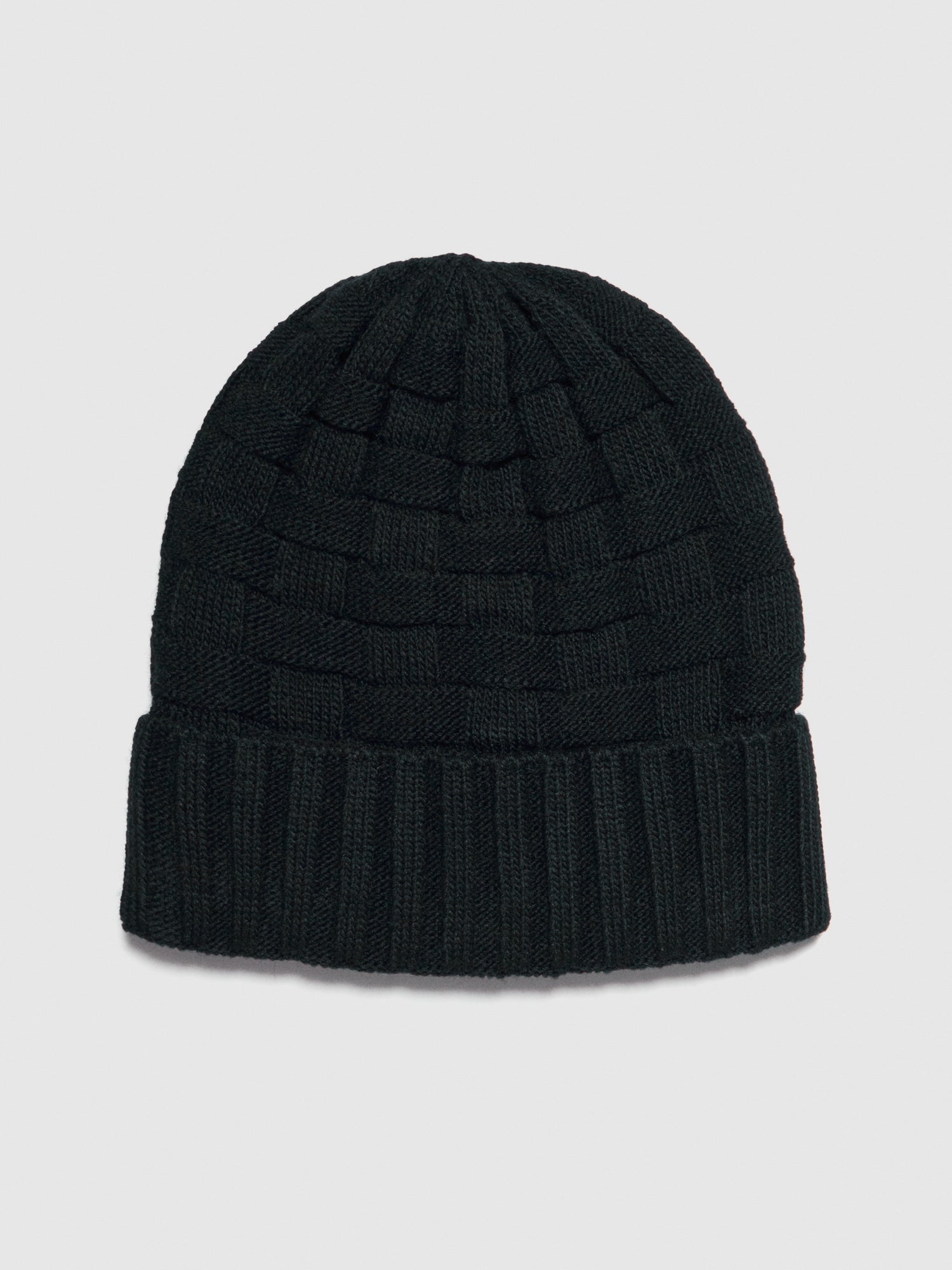 Berretto in maglia da uomo nero | Sisley Outlet