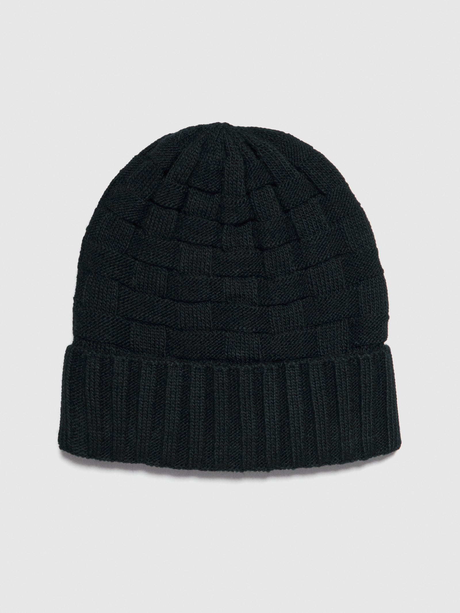 Berretto in maglia da uomo nero | Sisley Outlet