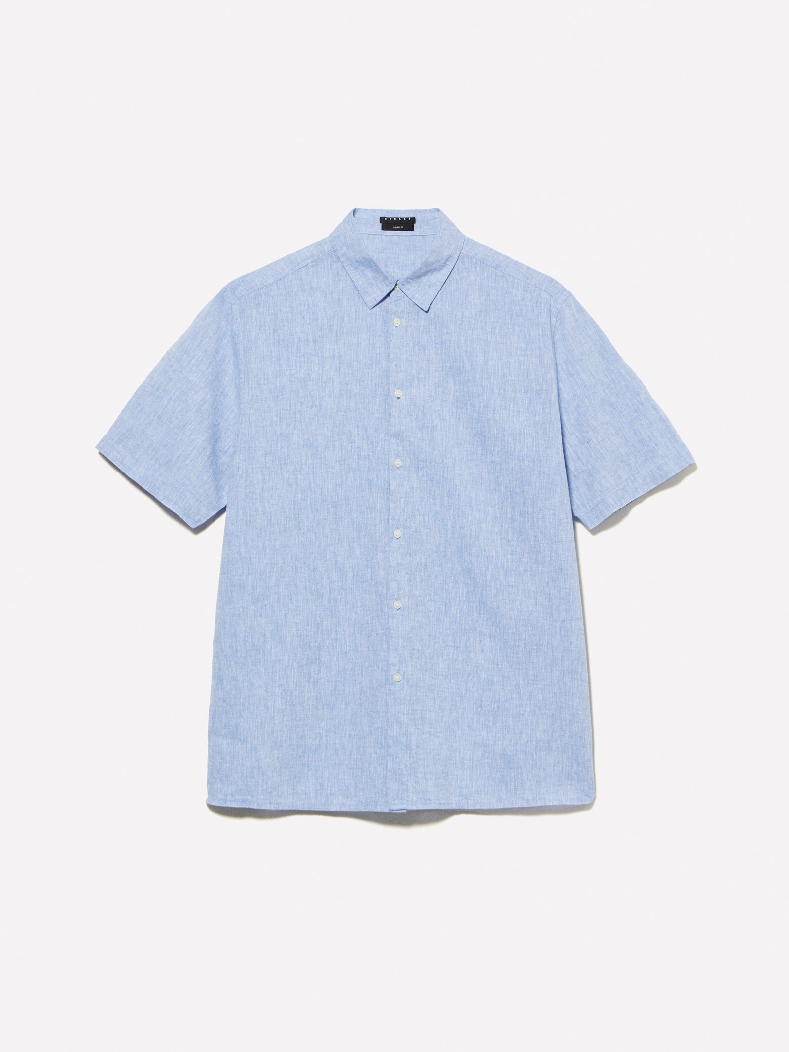 Camicia a maniche corte azzurra da uomo azzurro | Sisley Outlet