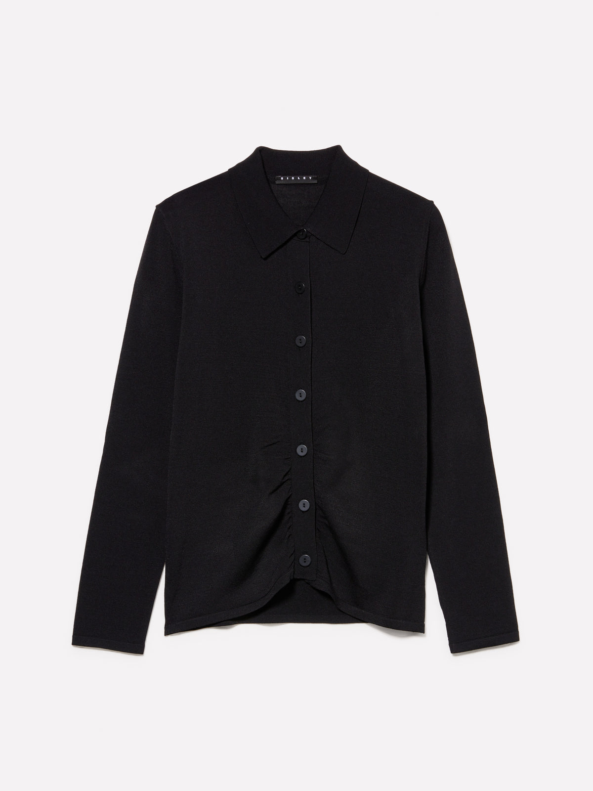 Cardigan con arriccio