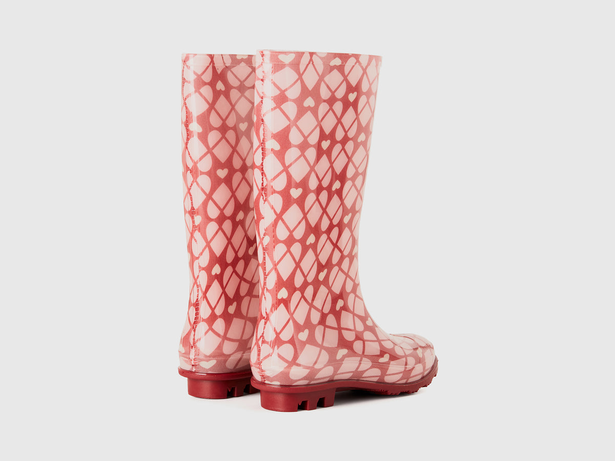 Stivali da pioggia stampati