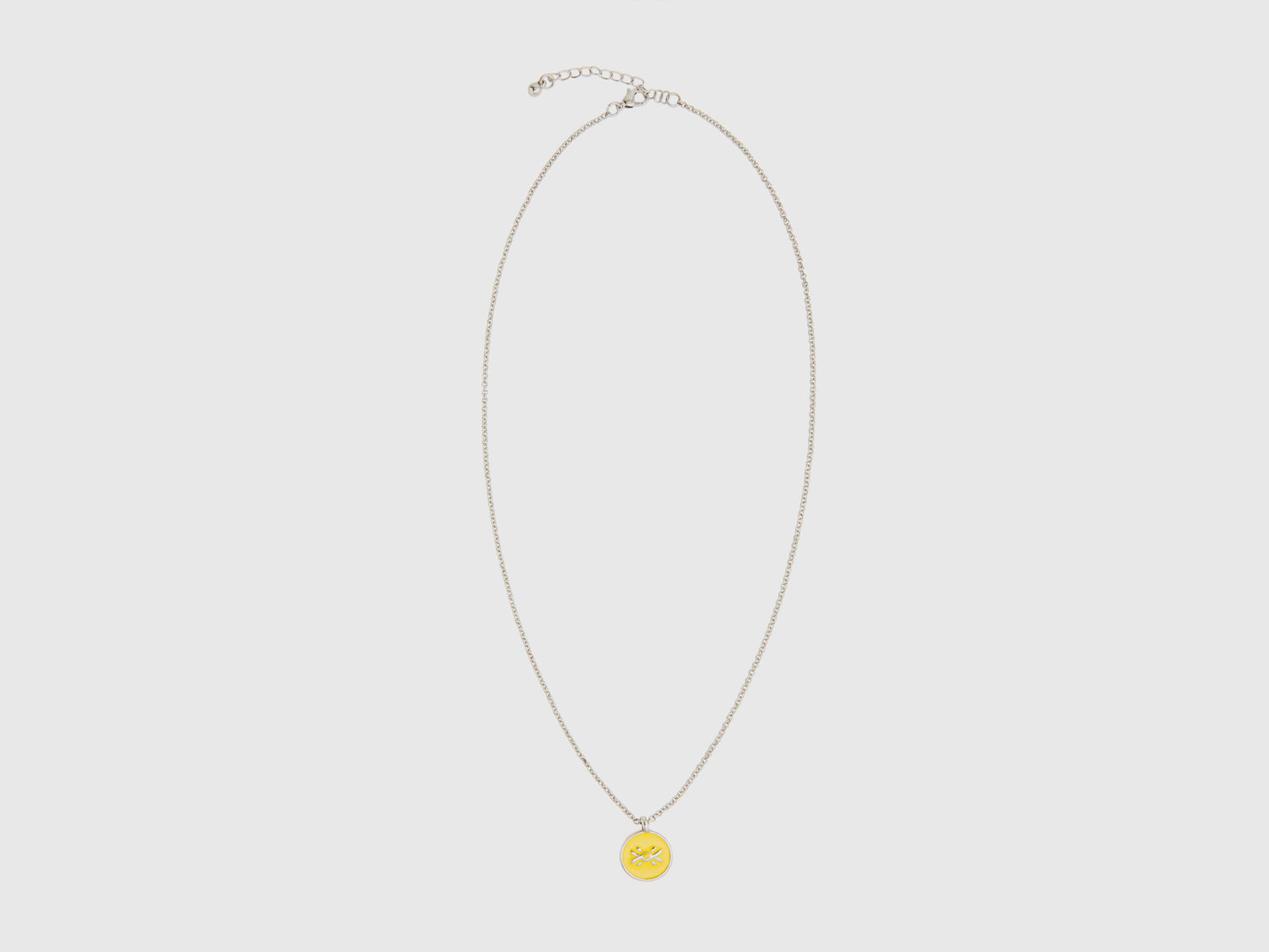 Collana con pendente da donna giallo | Benetton Outlet