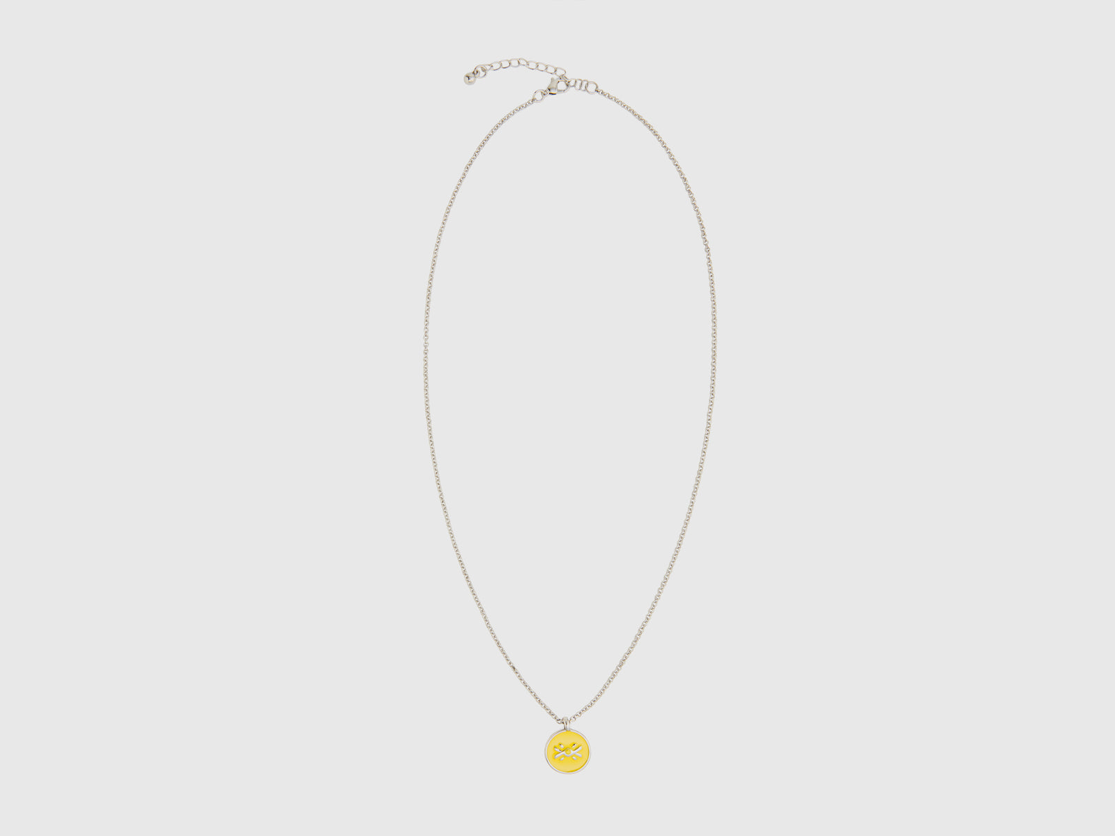Collana con pendente da donna giallo | Benetton Outlet