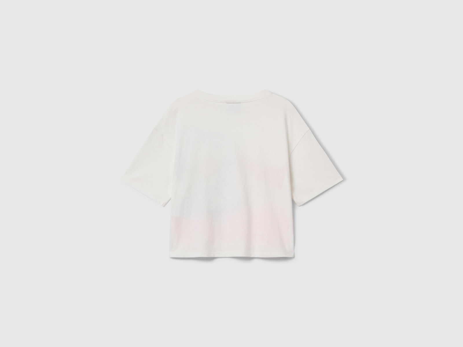 T-shirt boxy fit ©Peanuts da bambina bianco panna 2 | Benetton Outlet
