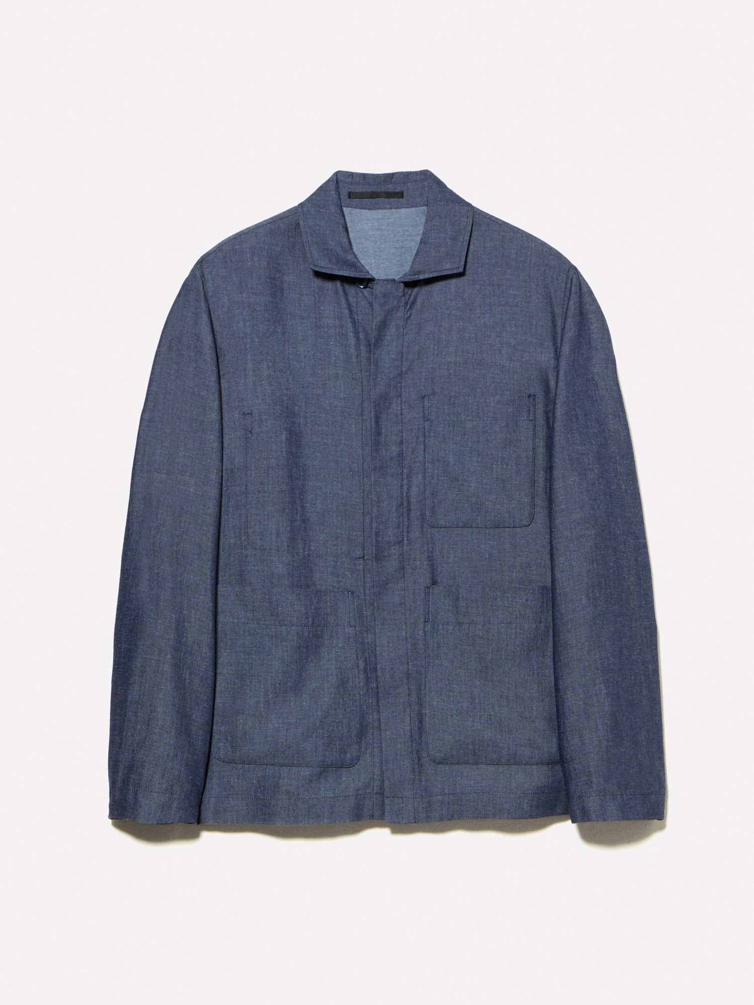 Giacca tinto filo da uomo blu | Sisley Outlet