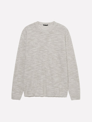 Maglia mélange chiaro