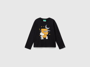 Maglietta ©Peanuts con stampa glitterata