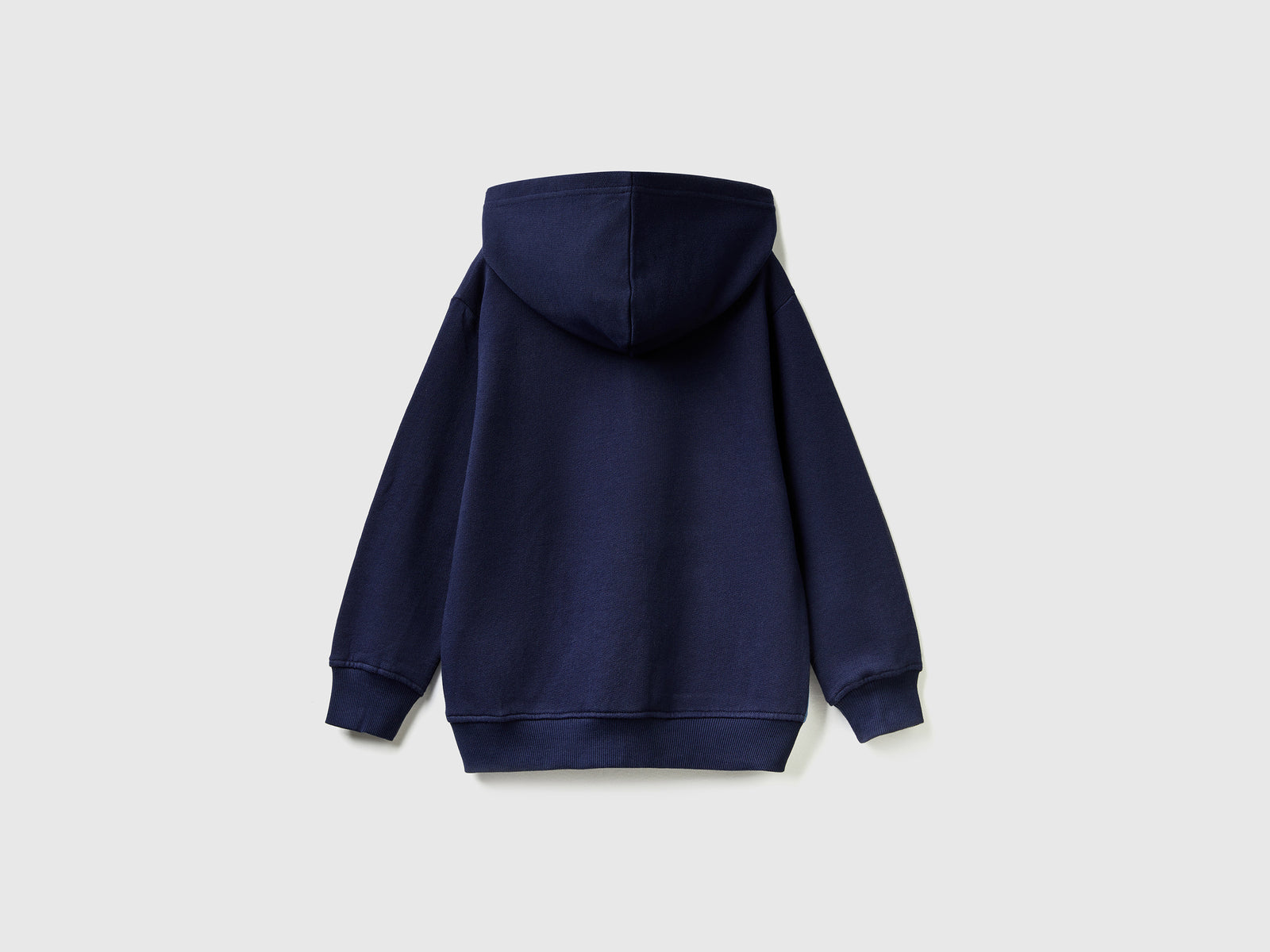 Felpa con zip e ricamo logo da bambino multi-color 2 | Benetton Outlet