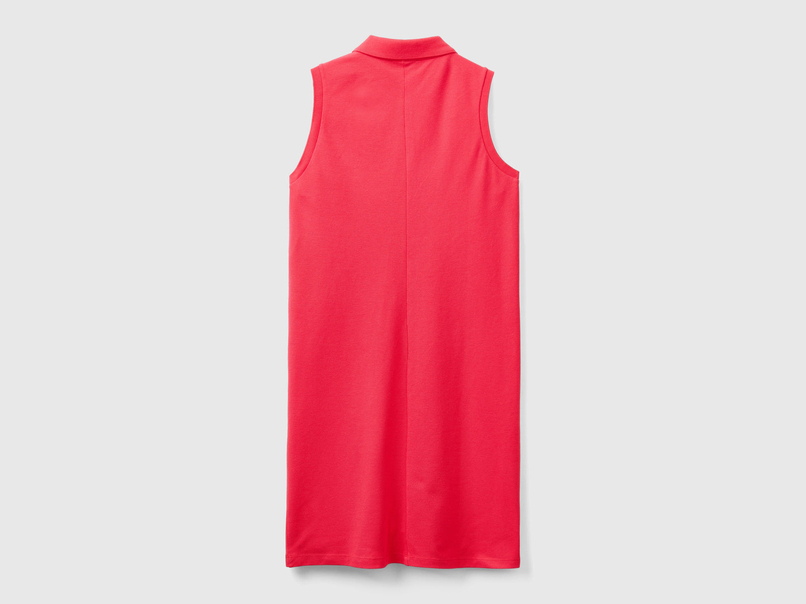 Vestito stile polo da donna fucsia 2 | Benetton Outlet