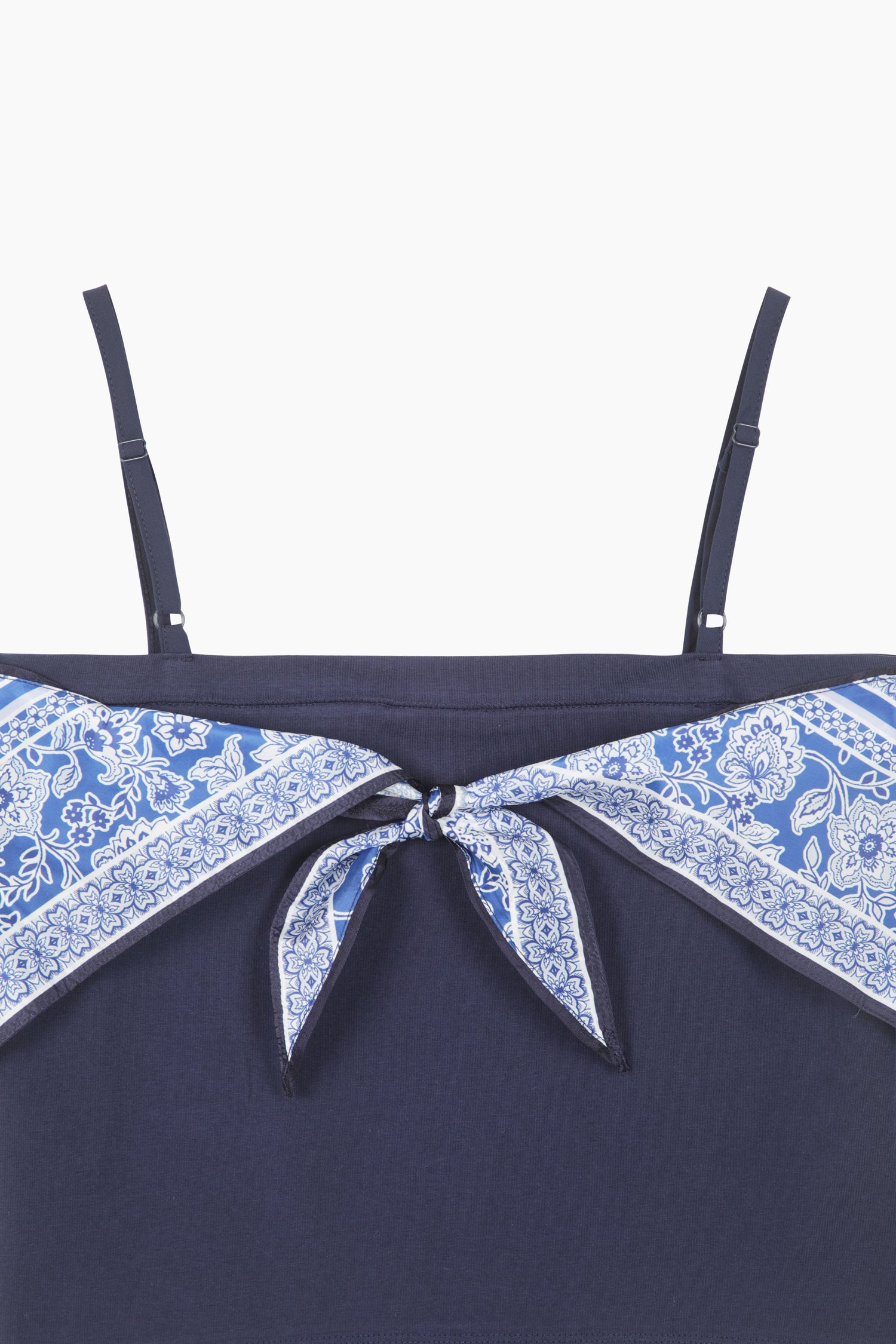 Top foulard da donna blu 3 | Sisley Outlet
