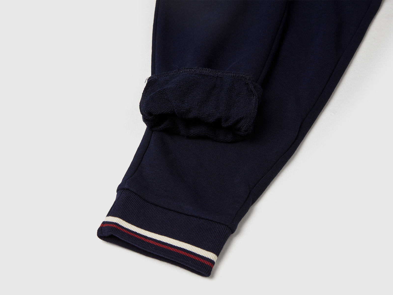 Pantaloni in felpa con gamba dritta da bambino blu scuro 3 | Benetton Outlet