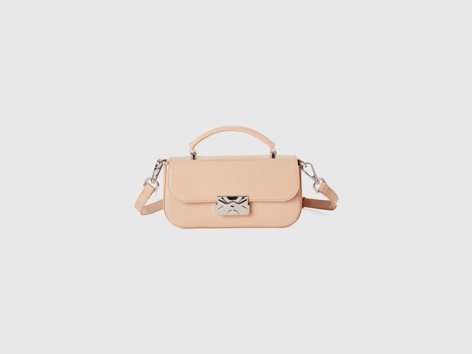 Mini borsa da donna rosa tenue | Benetton Outlet