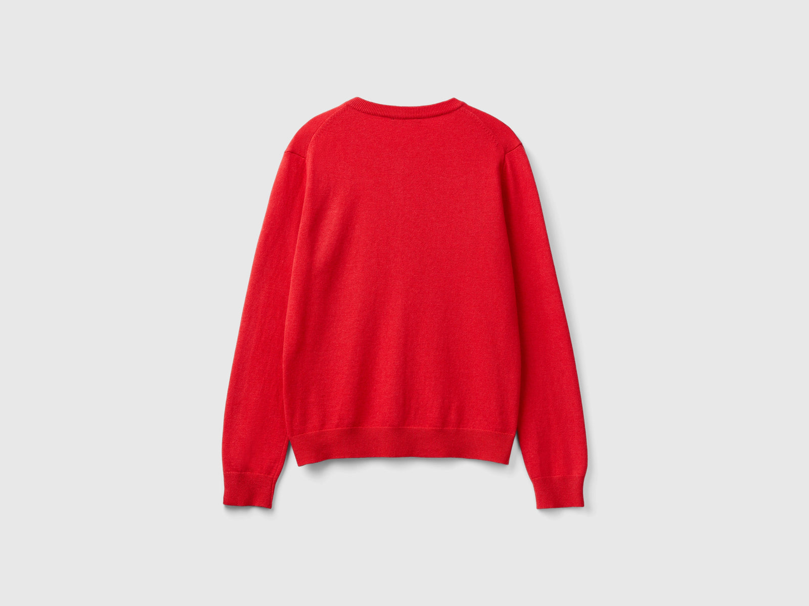 Cardigan in misto lana e cashmere da donna rosso 2 | Benetton Outlet