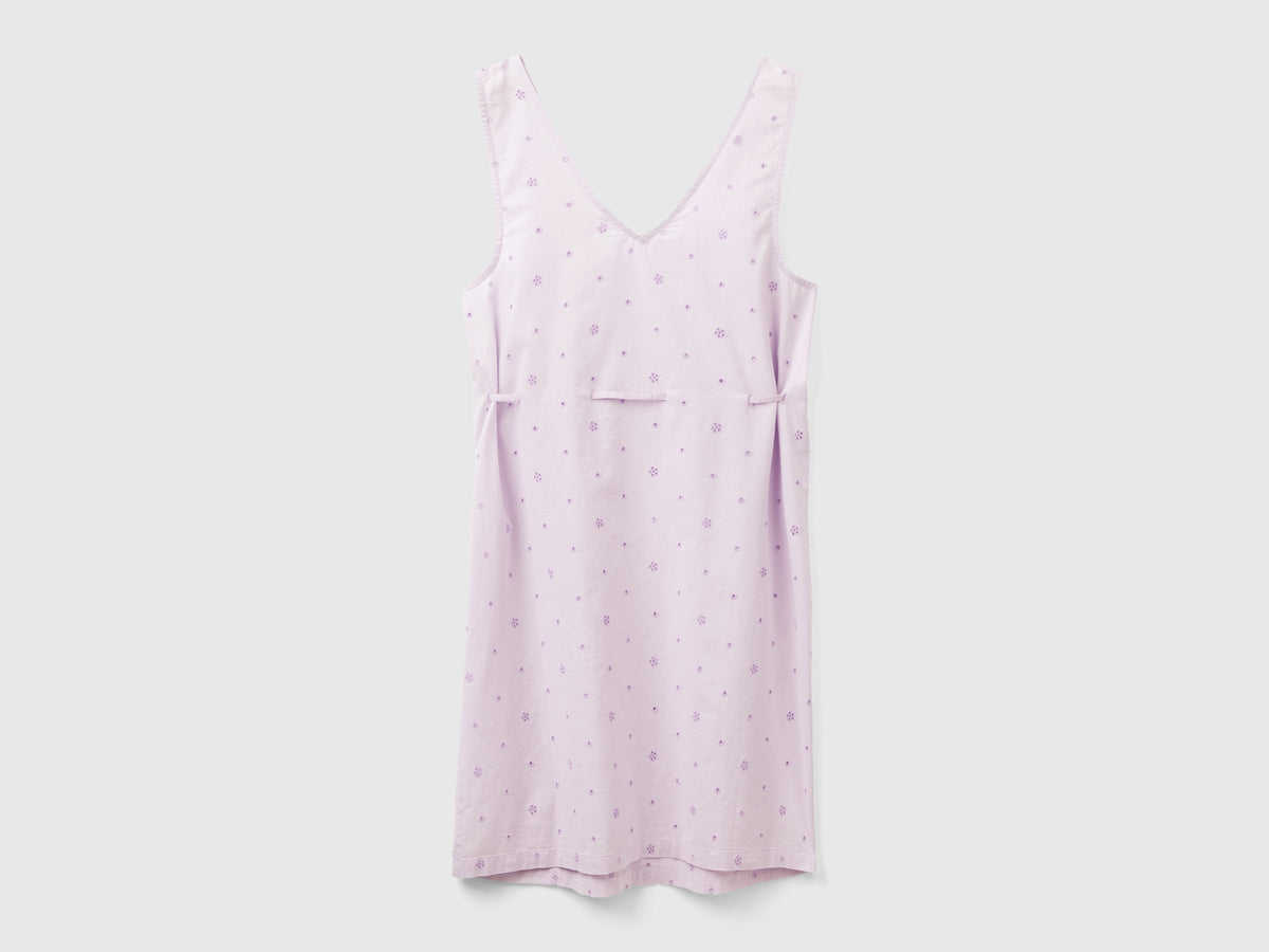 Camicia da notte con ricami sangallo