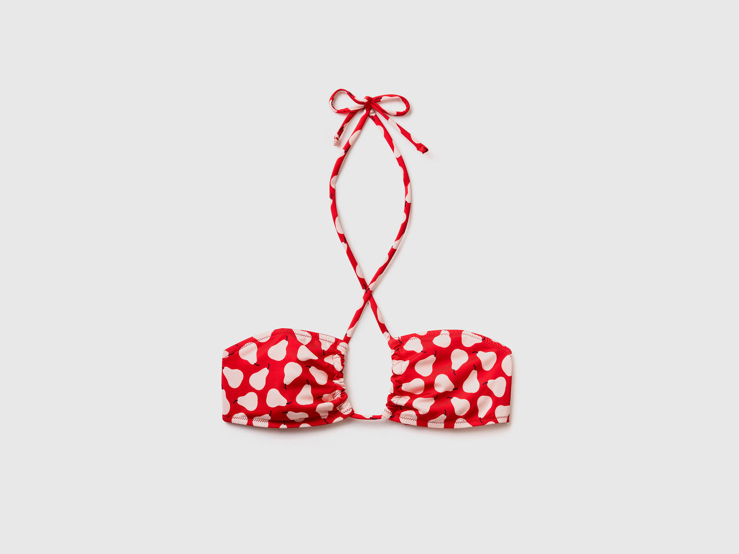 Fascia mare stampata da donna rosso | Benetton Outlet