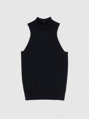 Top lupetto in maglia