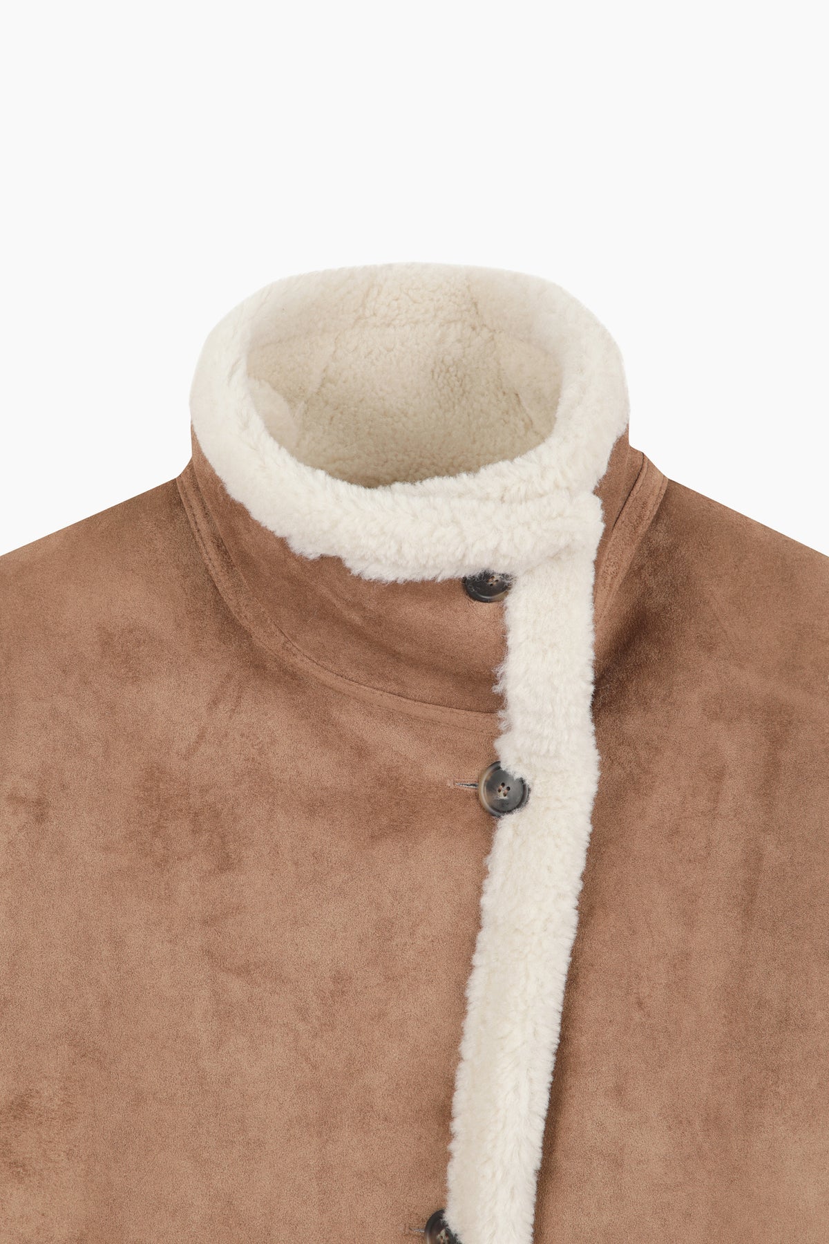 Cappotto effetto montoncino