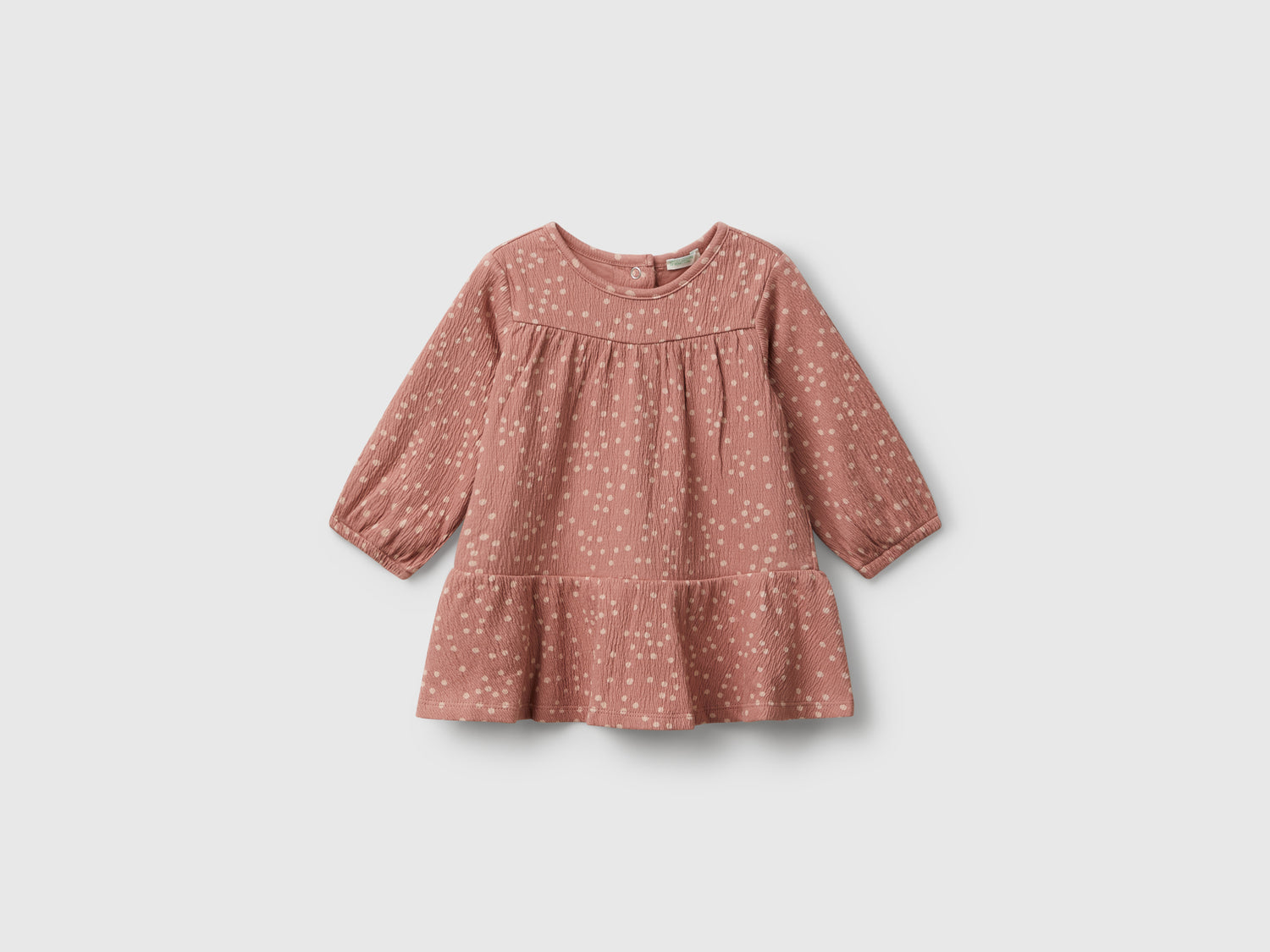 Abitino a pois da neonato rosa | Benetton Outlet