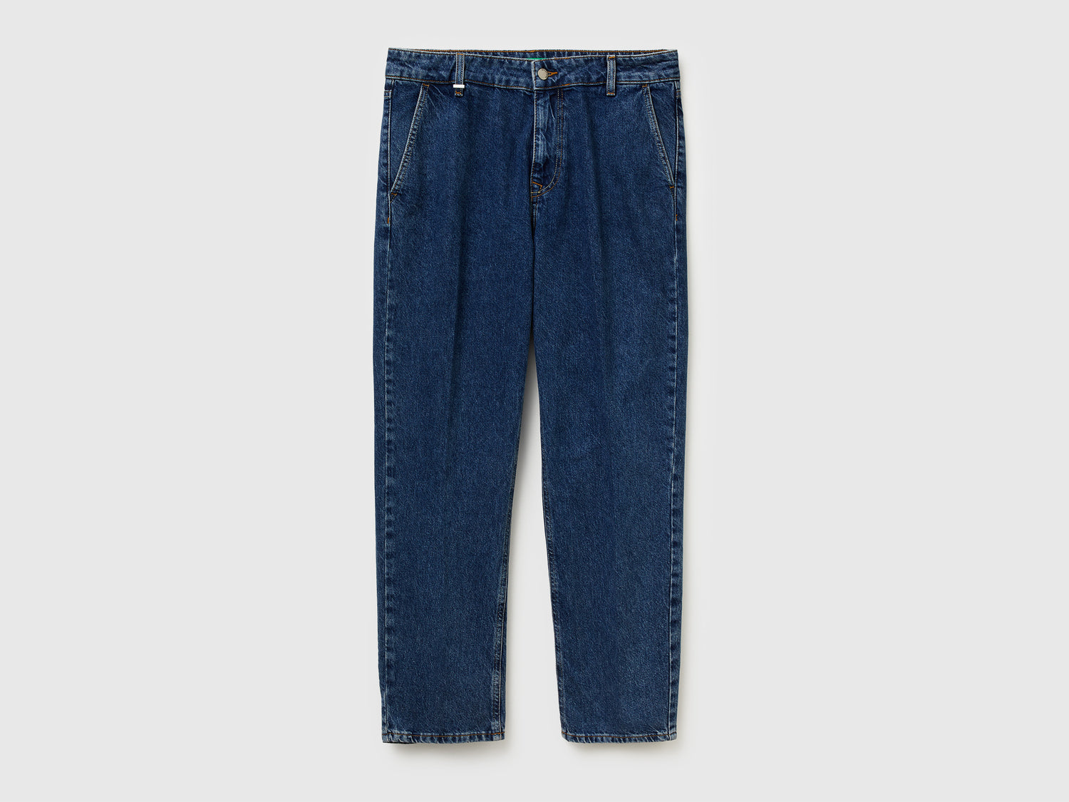 Jeans chino regular fit da uomo blu | Benetton Outlet