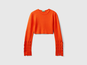 Maglia cut out cropped