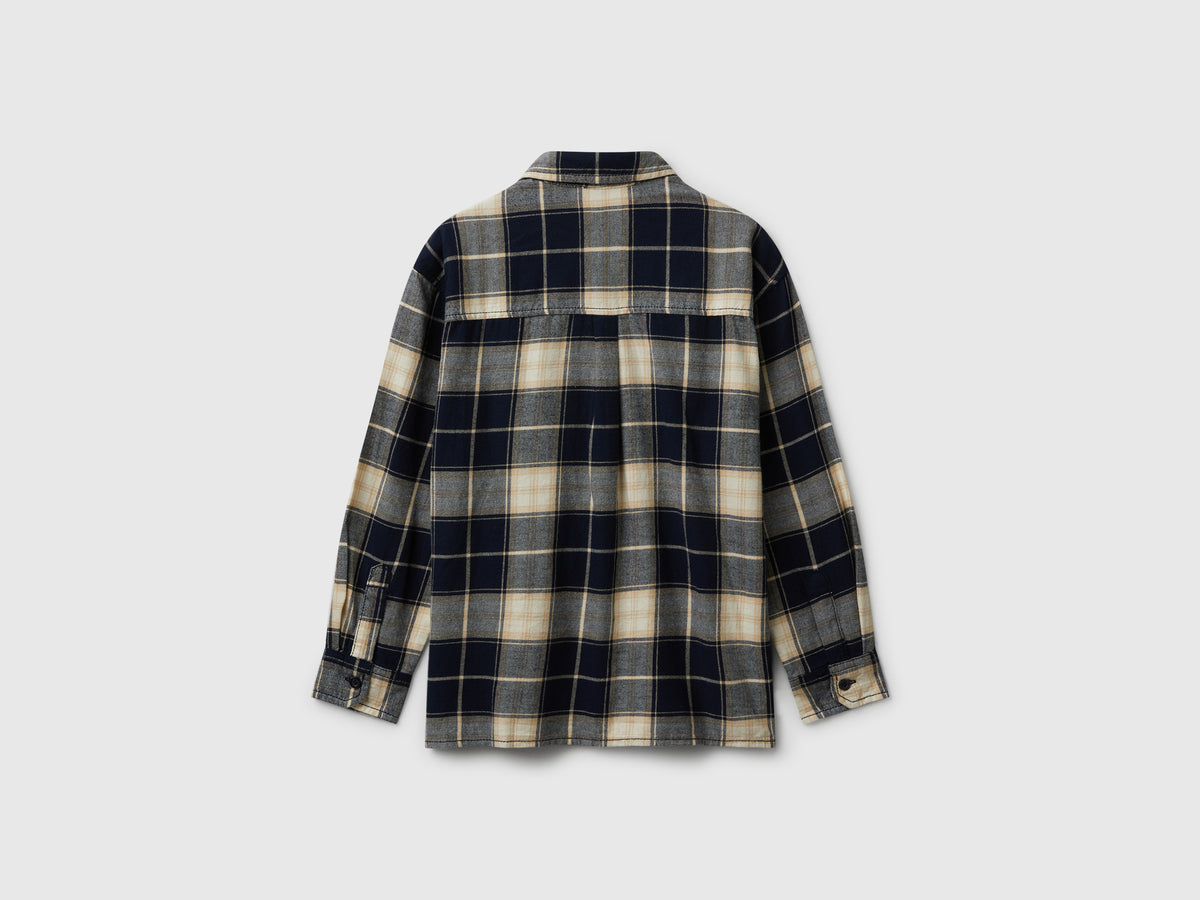 Camicia scozzese 100% cotone