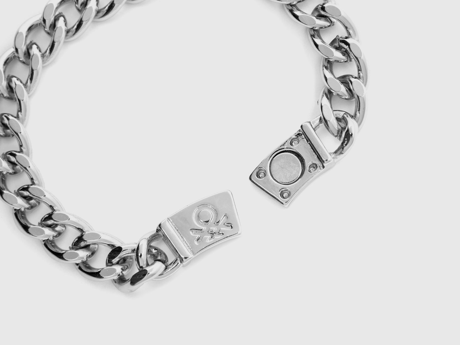 Bracciale a catena da donna argento 2 | Benetton Outlet