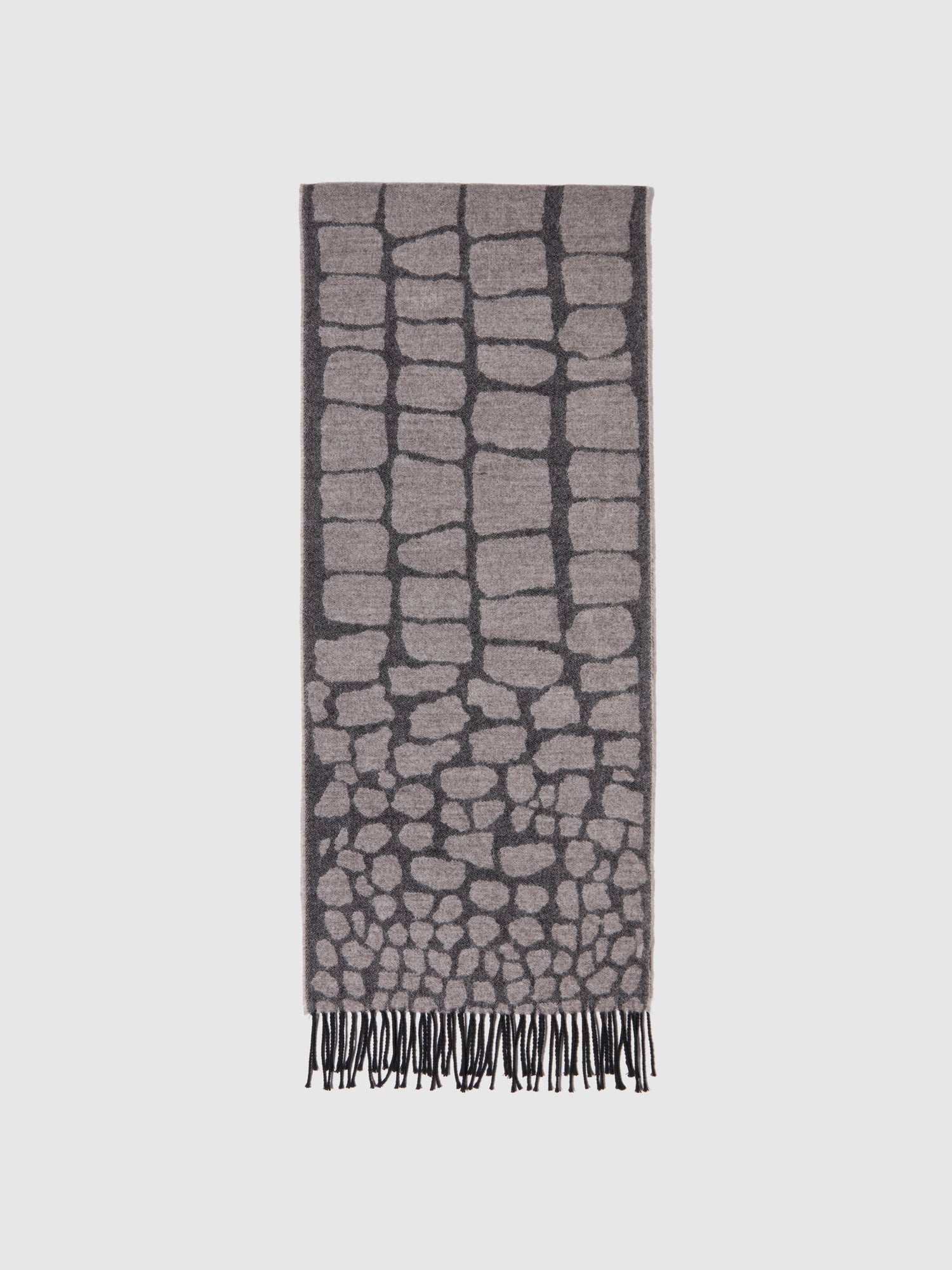 Sciarpa jacquard da donna beige | Sisley Outlet