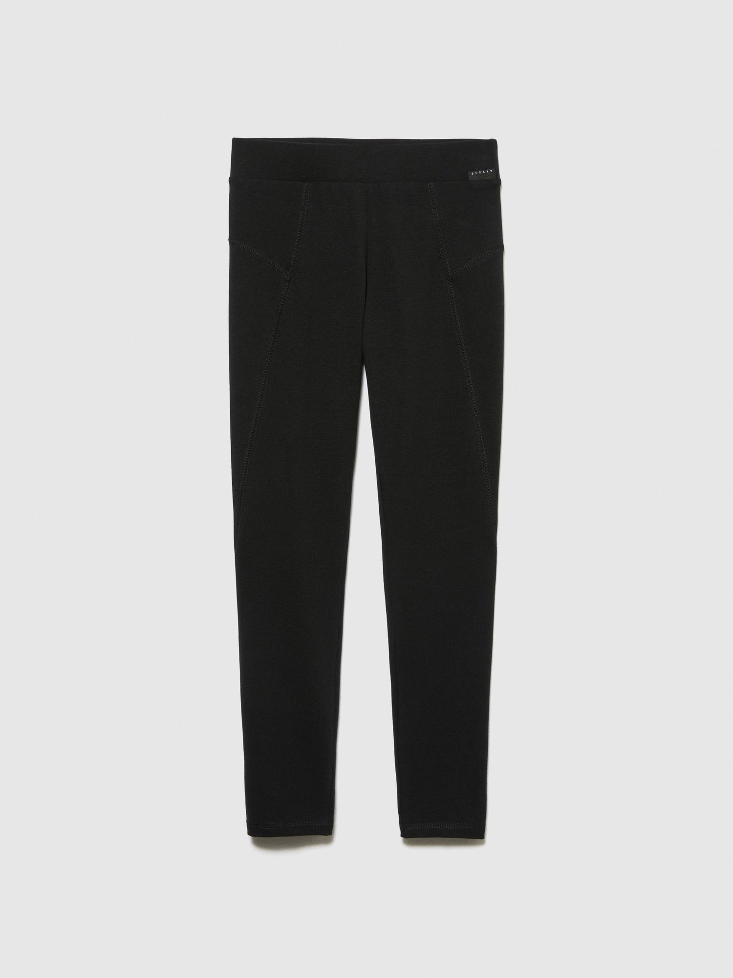 Leggings slim fit da bambina nero | Sisley young Outlet