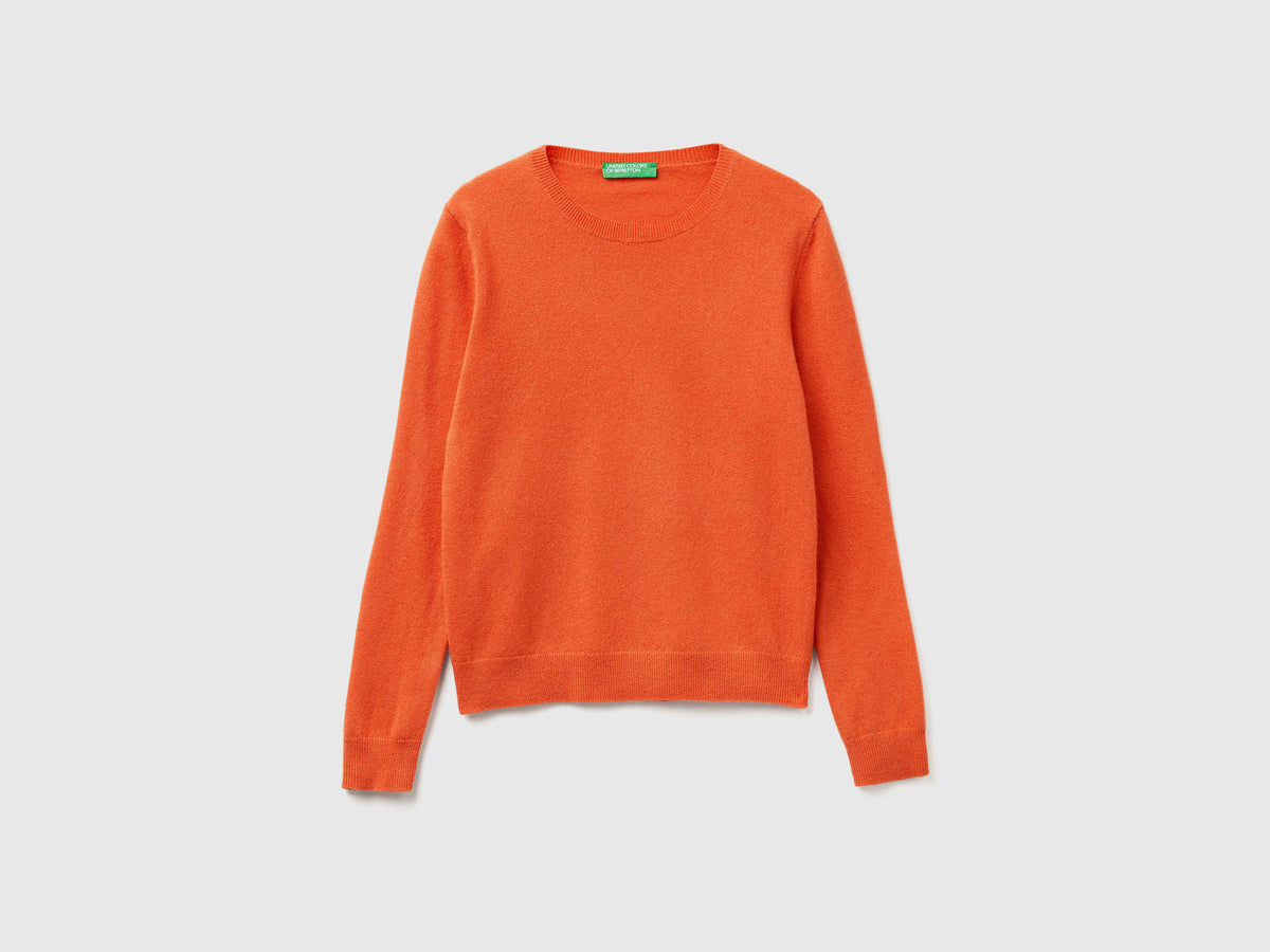 Maglia girocollo in lana Merino