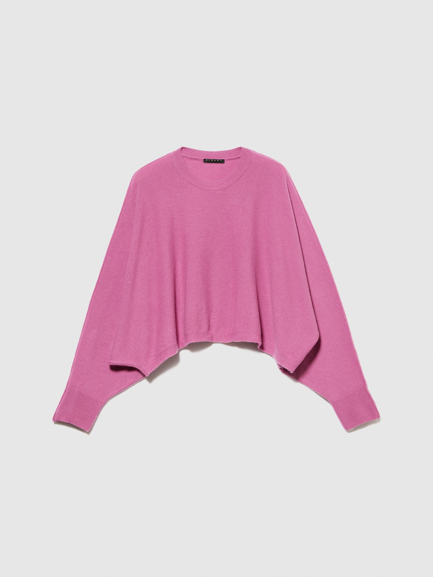 Maglia cropped da donna rosa | Sisley Outlet