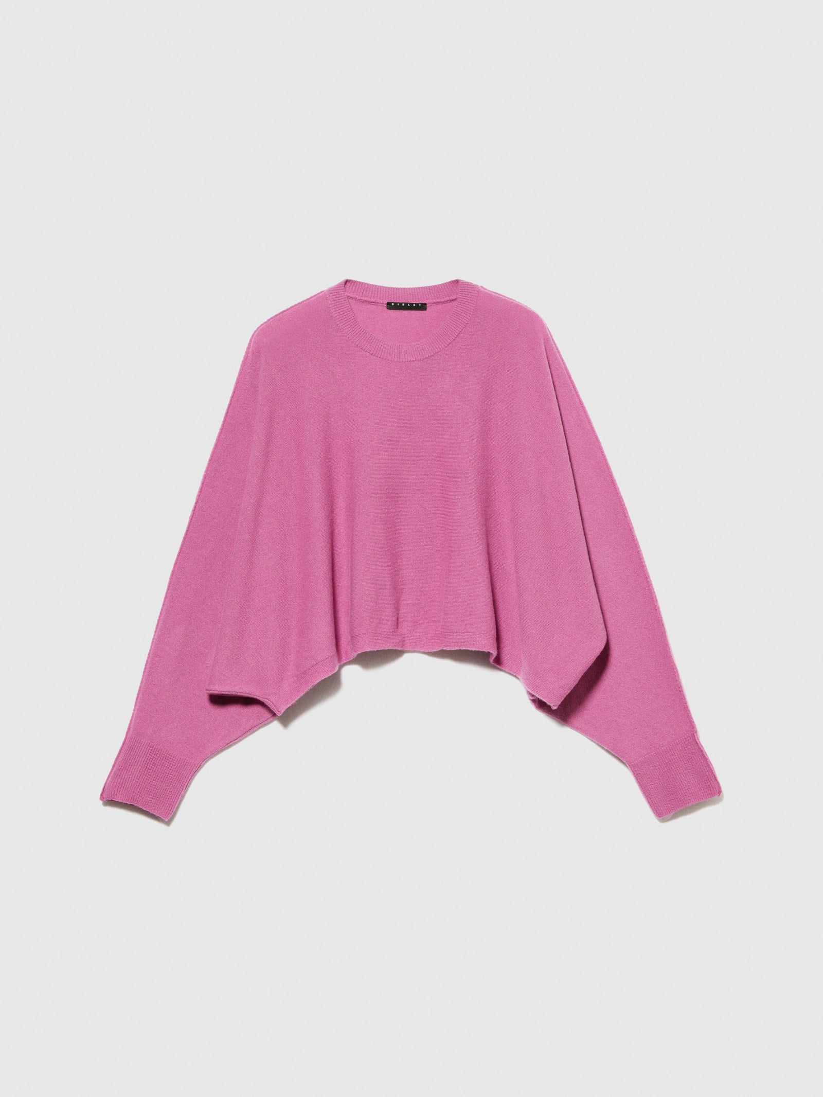 Maglia cropped da donna rosa | Sisley Outlet