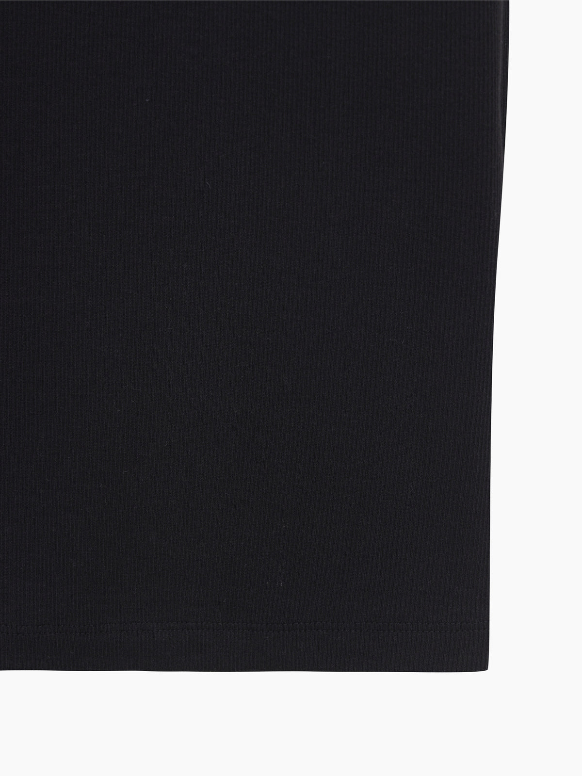 T-shirt a costine con ricamo