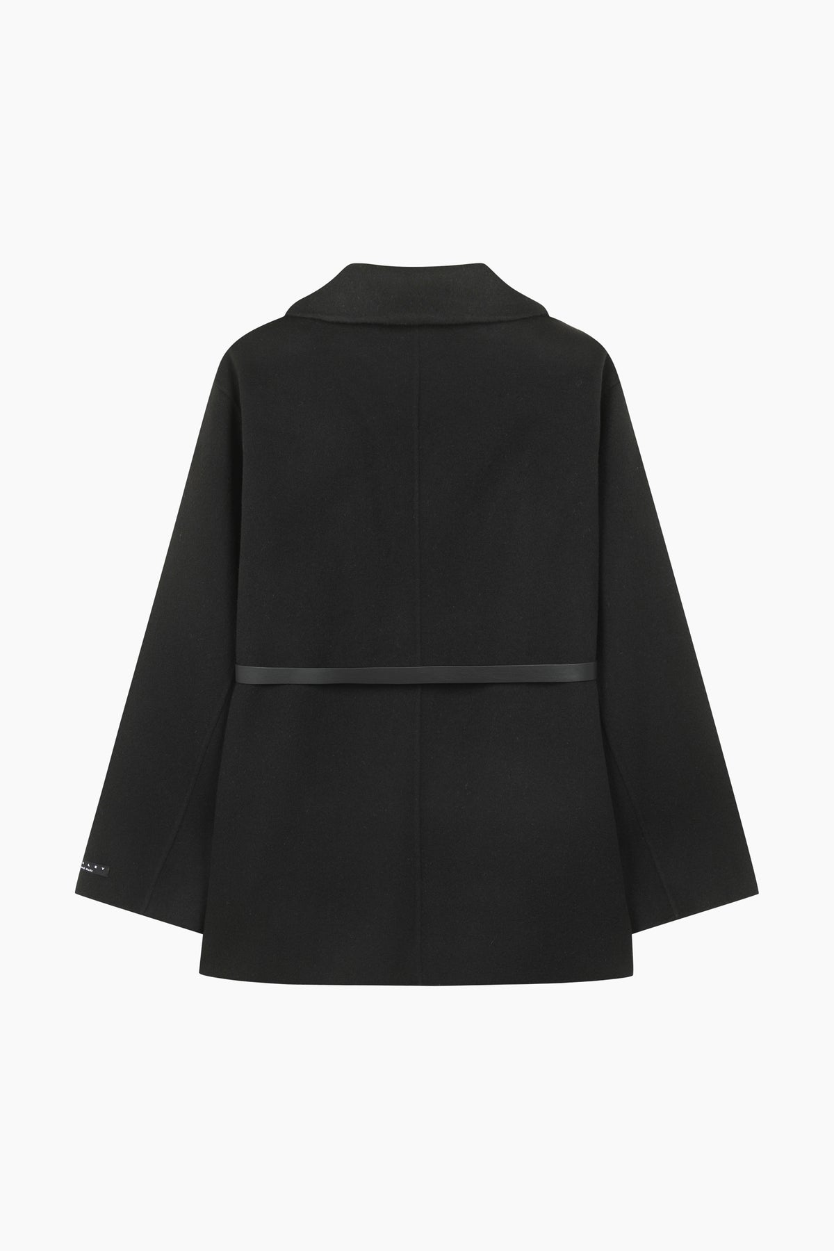 Cappotto corto con cintura