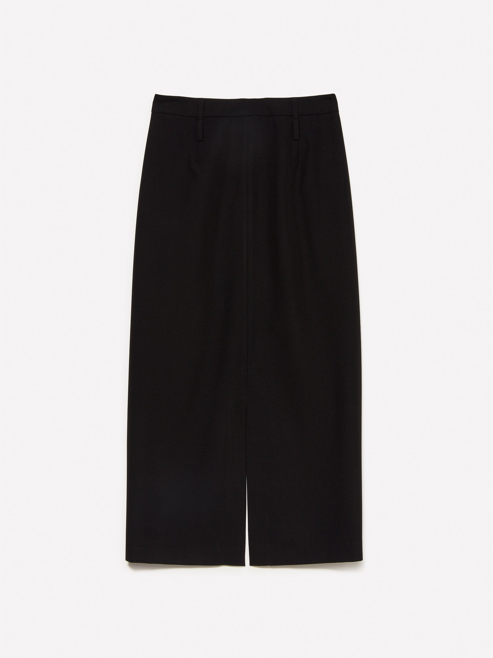 Gonna midi con spacco da donna nero 2 | Sisley Outlet