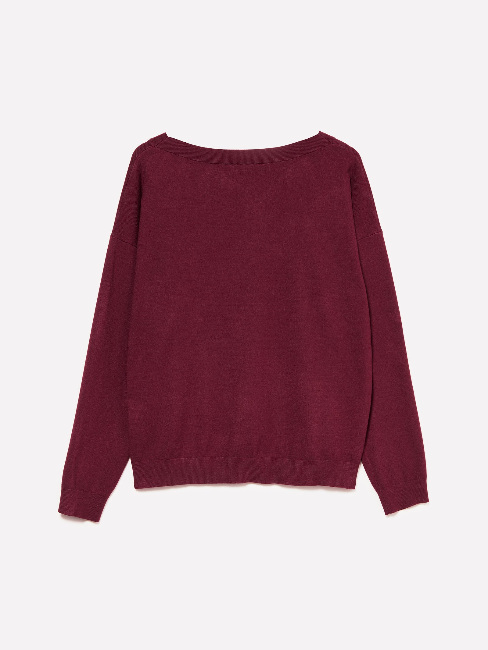 Maglia con scollo a barca da donna bordeaux 2 | Sisley Outlet