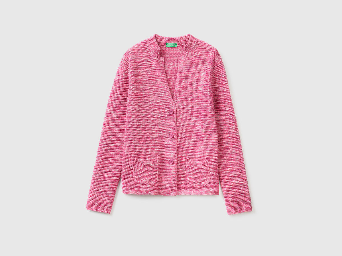 Giacca in maglia 100% cotone