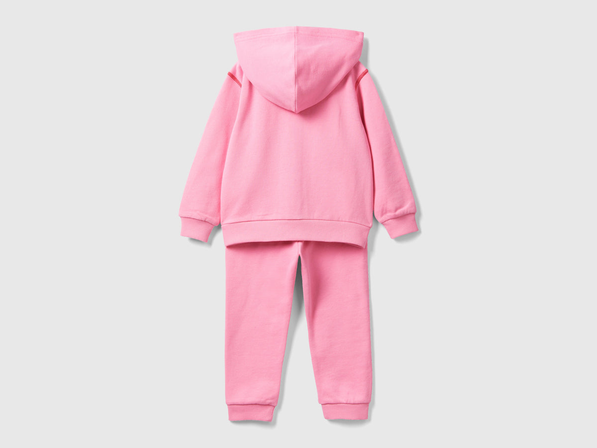 Tuta in felpa 100% cotone