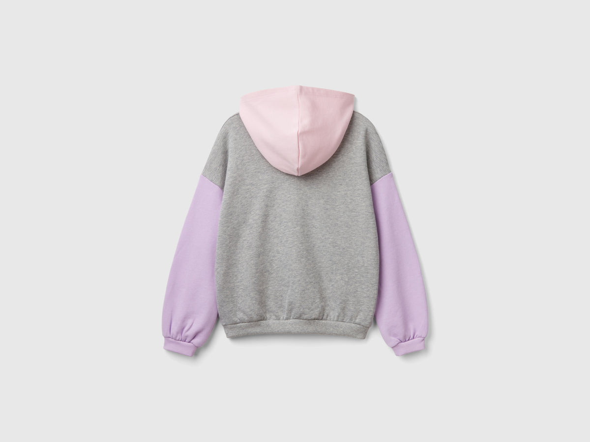 Felpa con cappuccio 100% cotone