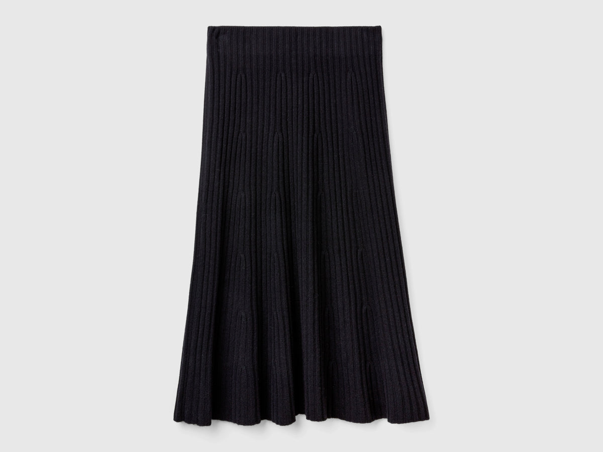 Gonna midi in maglia