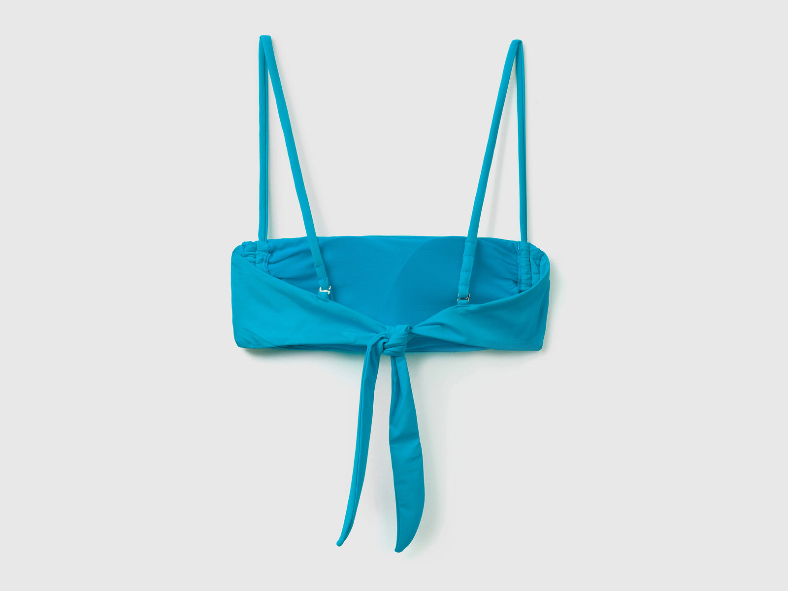 Reggiseno costume a fascia elasticizzato da donna turchese 2 | Benetton Outlet