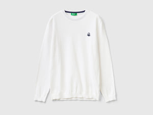 Maglia in puro cotone con logo