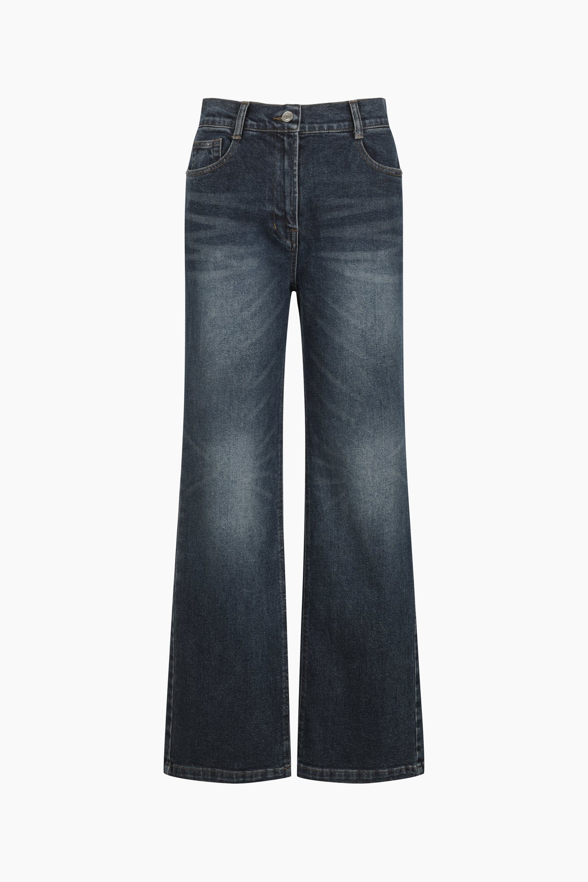 Jeans flare fit blu scuro