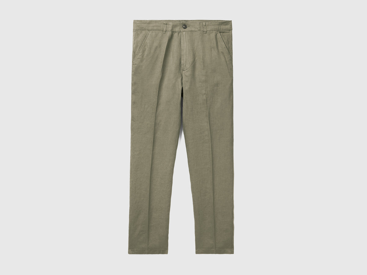 Chino in puro lino