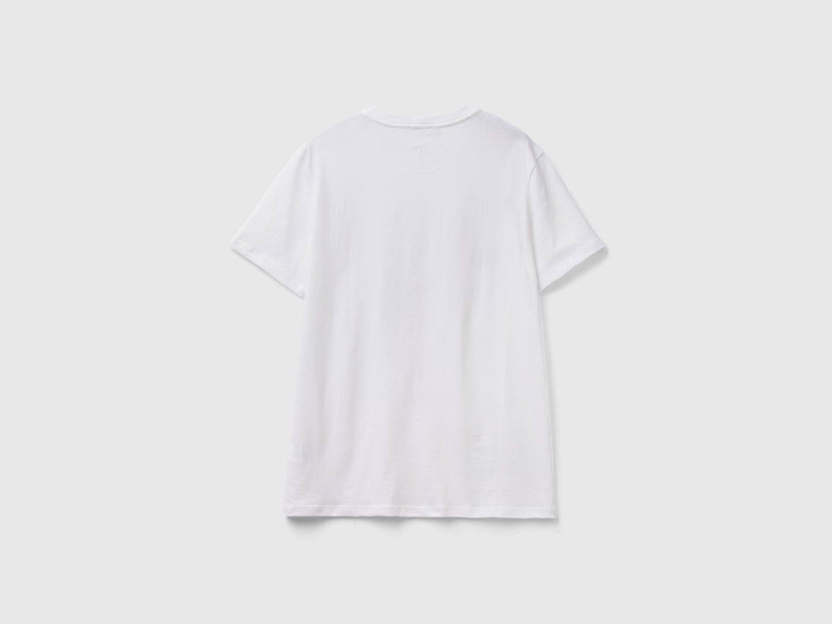 T-shirt regular fit con stampa